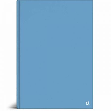 U.Stationery A6 Hardback Ruled Notebook Blue Journal Planner Writing