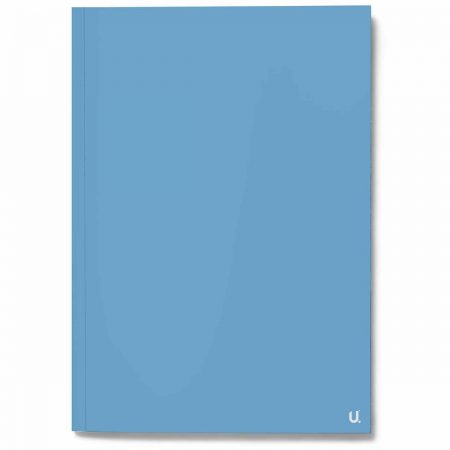 U.Stationery A4 Refill Ruled Pad Blue Journal Planner Book Writing