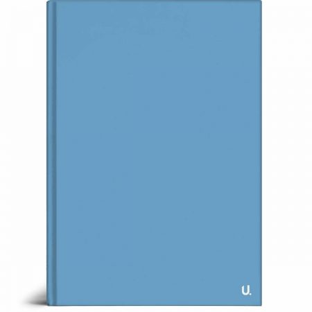 U.Stationery A5 Hardback Ruled Notebook Blue Journal Planner Writing