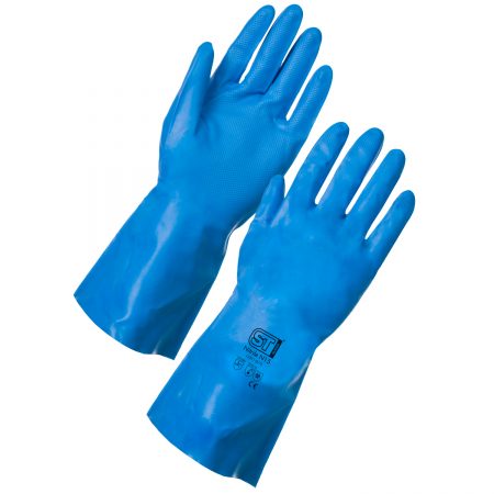 Supertouch Nitrile N15 Gloves Blue