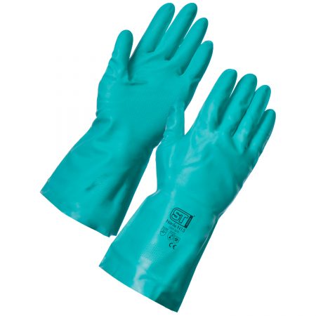 Supertouch Nitrile N15 Gloves Green