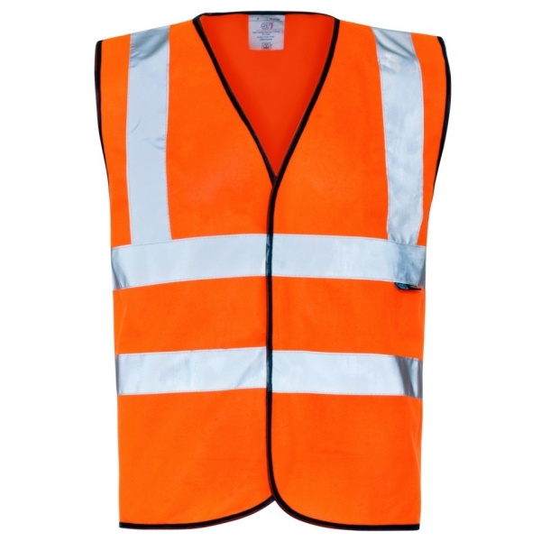 Supertouch Orange Hi-Vis Vests Printers Pack