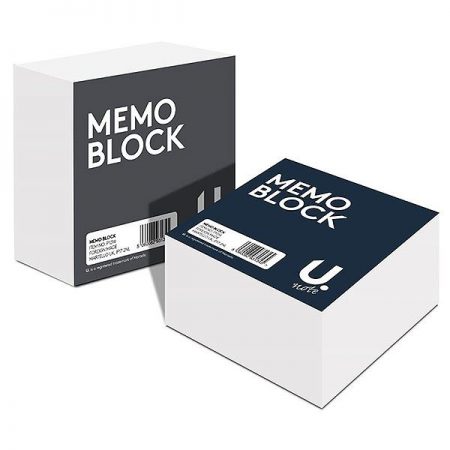 Memo Bock 90mm x 90mm  400 Sheets For Notes and Jotting