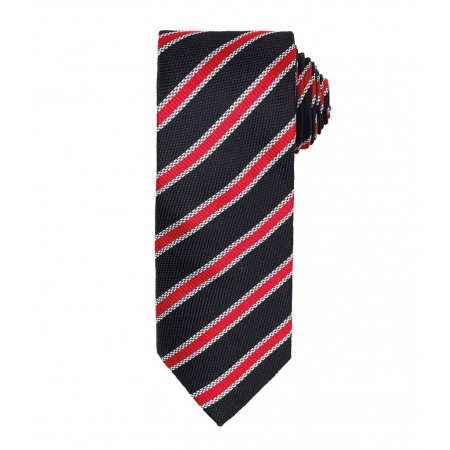Premier Waffle Stripe Tie