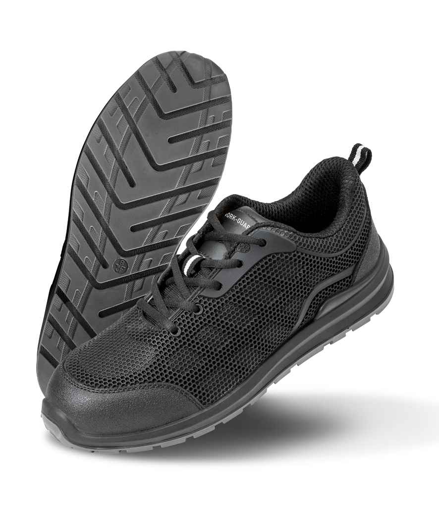 Result Work-Guard All Black SRA SB Safety Trainers | Pronto Direct®
