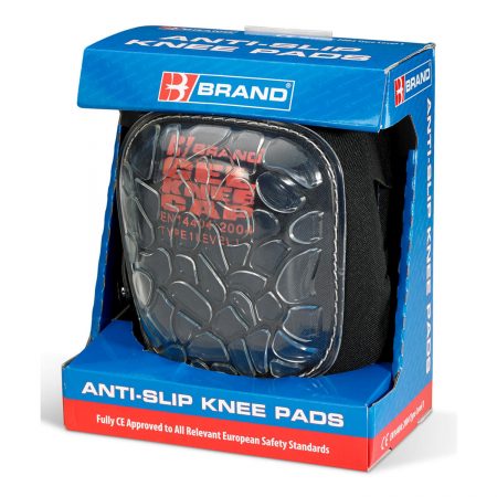 gel anti slip knee pads in packaging