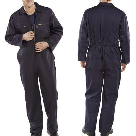 click workwear heavy duty boiler suit in navy