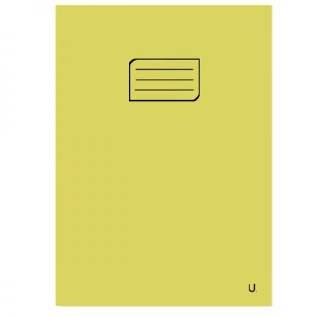 A5 Wide Ruled Exercise Book (Yellow)