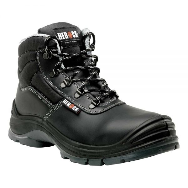 herock constructor s3 safety boots in black