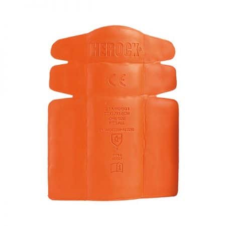 herock knee pad inserts in orange reverse