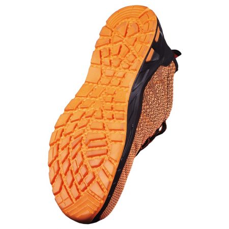herock safety trainer orange sole