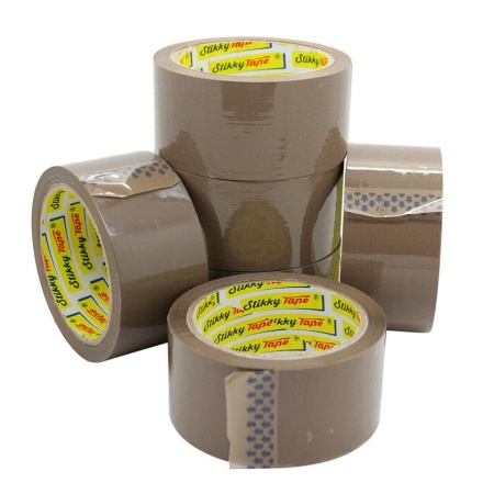 6 rolls of parcel tape