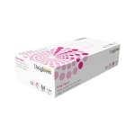 unigloves box of 100 pink pearl nitrile gloves